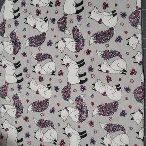 Homemade baby receiving blanket